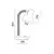 Stona lampa SMIESZEK 1xE27/40W/230V plava