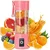 Mali prenosivi blender, 380ml, roze