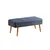 HANAH HOME Trpezarijski set Vina 1048 4 AtlanticDark Blue