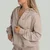 STRIX Women‘s Zip Hoodie Taupe