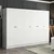 Hanah Home Garderober Kale-4010, 270x190x52 cm, Beli