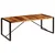 Vidaxl Jedilna miza iz trdnega palisandra 220x100x75 cm