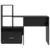 Stol Crni hrast 131,5 x 50 x 106,5 cm Konstruirano drvo