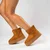 Novecento Ženske Čizme Ultra Mini Platform Camel
