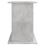 vidaXL Stojalo za akvarij betonsko sivo 121x41x58 cm inženirski les