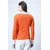 Trend Alacati Stili Ženska bluza dugih rukava Alc-X13511, Polo kragna, Narandžasta