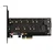 AXAGON PCEM2-DC PCIE NVME+NGFF M.2 ADAPTER