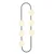 Opviq Zidna lampa E27 Socket, Crno-Bela