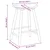 Vidaxl Jedilni stoli 2 pcs Svetlo rjava 46 x 37 x 63 cm