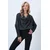 Trend Alacati Stili Ženska bluza dugih rukava Alc-X13126, Siva