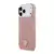Maska Guess Glitter Triangle Logo MagSafe za iPhone 17 Pro Max pink