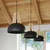 Sollux SL.0390 - Luster na sajli CASCO 1xE27/60W/230V prečnik 30 cm