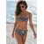 VIVANCE Bikini hlačke črna/bela