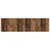 vidaXL Visoka postelja za pritrditev na steno DELFT Star les