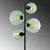 Opviq Podna lampa Benek-20-15-14515, Crna