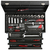 KS Tools sanduk za alat sa 1/4+1/2 CHROMEplus univerzalnim setom alata, 99-delni 918.0200