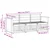Setovi sofa 3 pcs Čvrsto drvo akacije