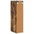 Vidaxl Viseča omarica Dimljeni oreh 20 x 29,5 x 80 cm Konstruiran les