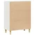 Vidaxl Komoda 69,5x34x90 cm konstruiran les