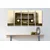 5-delna slika retro radio v sephia izvedbi - 200x100