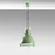 Opviq Luster Saglam 3762, 90cmO30 cm, E27, 40W, Zeleni