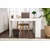 Hanah Home Radni sto Vesper, 130 x 72 x 120 cm, Beli