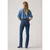 Levis 725 High Rise Bootcut Triangle Explorati Modra