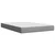 Vidaxl Box spring posteljni z vzmetnico svetlo siv 140x190 cm blago
