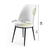 Hanah Home Set 6 trpezarijskih stolica Dexa Sivo-Crni