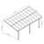 Nadstrešek pergola Westmann SI06108