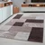 Novel Ravno Tkana Preproga Parma, Rjava, 140x200cm