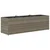 Vrtne sadilice s 3 posude 2 kom siva 105x30x32 cm od poliratana