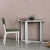 Hanah home Radni sto 106x77x45cm Beli