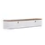 Hanah Home TV komoda Ligne 140, 140 cm, atlantski bor / bela
