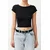 Trendyol Milla Ženska majica Tedss24Ts00017, Crna