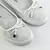 Mona Shoes Ženske baletanke, Kožne, Bele