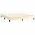 vidaXL Box spring postelja z vzmetnico krem 160x200 cm umetno usnje