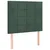 Vidaxl Box spring postelja z vzmetnico temno zelena 120x200 cm žamet