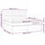 Vidaxl Box spring postelja z vzmetnico temno modra 200x200 cm žamet