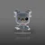 Figurica Funko Pop! Disney The Nightmare Before Christmas - Zero (Patchwork), sveti v temi #1636