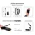 Led lampa EL01 bela