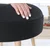 Atelier del Sofa Tabure 52x44cm, Crno