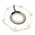 slomart Bitspower Hexagon Mounting kit, prozoren, bel