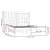 VIDAXL Posteljni okvir 120x190 trdna borovina