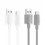 Hoco Kabel USB A na USB C Hoco 3A, 1 m, X107, siv