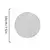 INF Komplet 6 podstavkov Silver, (22103472)