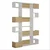 Hanah Home Polica 120x171x25,3cm Belo-Hrast