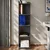 Hanah Home polica za knjige Aura, 37,8 cm, antracit
