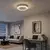 Brilagi - LED prigušiva plafonski ventilator LED/40W/230V prečnika 48 cm bela + daljinski upravljač