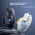 Inphic Bežični miš, Bluetooth, USB, 12000DPI, Beli